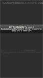 Mobile Screenshot of bediuzzamansaidnursi.com